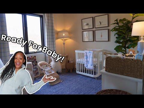 Our Simple but Cute Nursery Makeover is Finished! *new flooring, more tears, mini harvest?! + more!*