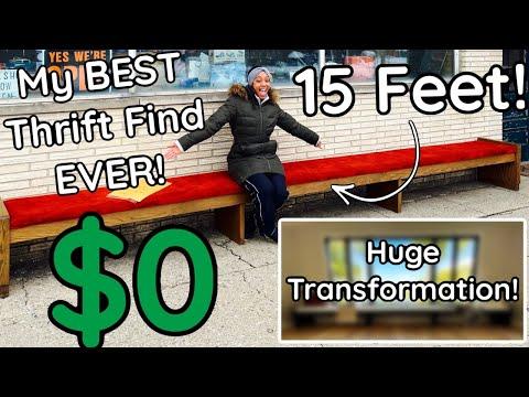 This Thrift Find Saved Me THOUSANDS on my DREAM Bench