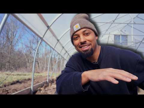 The Truth Behind Setting Up Boundaries Around Our Greenhouse!