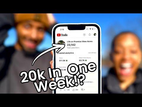 Starting a YouTube by Faith is Changing Our Lives!